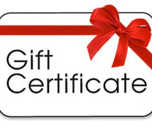 Gift Certificate