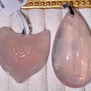 Rose Quartz Pendants