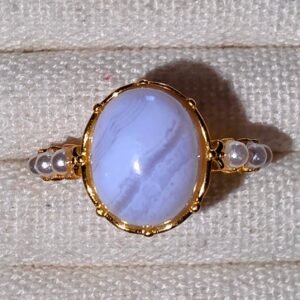 Blue Lace Agate Rings