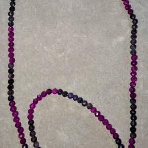 Ruby & Kyanite Necklace and Bracelet Set