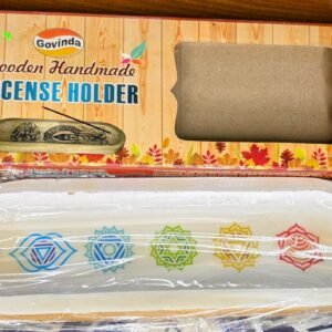 Govinda Wooden Handmade Incense Holder