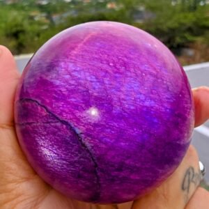 Enhanced Blue Moonstone Spheres