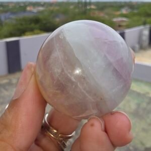 Candy Lavender Fluorite Sphere