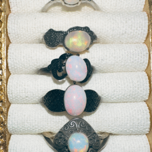 Ethiopian Opal Rings