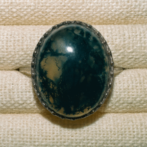 Moss Agate Rings