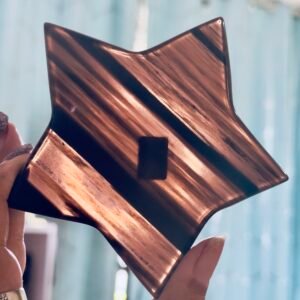 Black Lace Obsidian Star