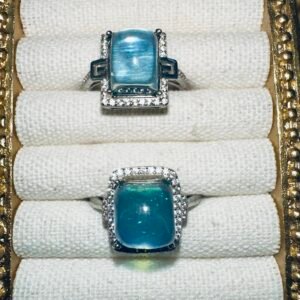Aquamarine Rings